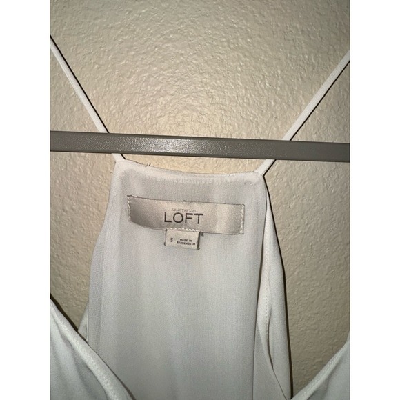 Loft Chiffon Tank, Size Small - Picture 2 of 3